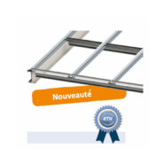 Système d'intégration pour modules photovoltaïques sur charpente bois ou métal type ombrière - Jorisolar RS-Park 2._1