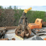 Grappin à ferrailles - Æ/650 - 5 griffes indépendantes avec rotator hydraulique_1