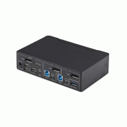 Switch KVM DisplayPort 2 Ports, 4K 60 Hz, DP 1.2, Gestion EDID, Hub USB 3.0 2 Ports, 4 Ports USB HID_1