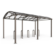 Appui vélos trombone Ø50mm - acier galvanisé ou peint - ref : 201057.Gpro_1