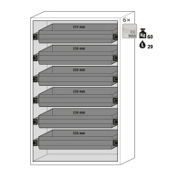 Armoire de sécurité S-CLASSIC-90 modèle S90.196.120.WDAS - Réf 30116-001-33726 - Type 90 pour stockage de substances inflammables_1