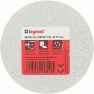 Boîte de dérivation étanche ronde Plexo IP55 Ø70 mm - 4 embouts interchangeable Legrand gris_1