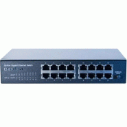 Dexlan 891016 commutateur réseau Non-géré L2 Gigabit Ethernet (10/100/1000) 1U Noir_1
