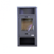 Les Gets - Poêle à bois en pierre ollaire - GF Flam - Puissance 9 kW - Surface de chauffe 150 m²_1