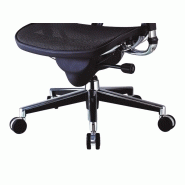Fauteuil ergonomique Experia - usage intensif 24h/24h - mécanisme synchrone - structure aluminium avec soutien lombaire_1