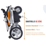 Fauteuil roulant électrique pour les baroudeurs - Smartchair travel max_1