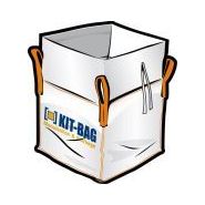 Big bag 1 m3 - Palette complète 330 pièces - Fond plat, goulottes, charge utile 1500 kg_1