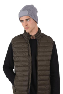 Bonnet recyclé avec patch personnalisable - Doublure Thinsulate - Réf: KP891_1