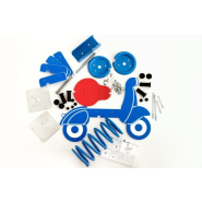 Jeu à ressort monoplace - Conforme EN1176 - Référence BT15274 - Ressort EIBACH et plastique HDPE_1