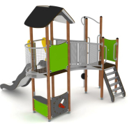 Structure multi- jeux 3 à 5 ans - Unimini Kolea - 8046948 - Hags_1