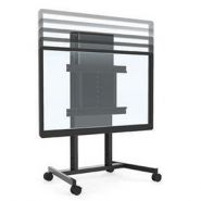 Système réglable en hauteur pour tableau - Support fixe ou mobile pour écran interactif jusqu'à 85 pouces - Technologie brevetée_1