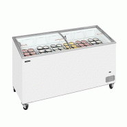 Congélateur coffre avec couvercles coulissants vitrés bombés - 481 L | Tefcold - IC551SCEB_1