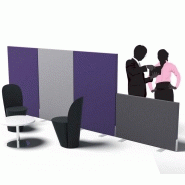 Cloison acoustique NO-SOUND - gamme complète avec écrans, tableaux et totems acoustiques - Fabrication française_1