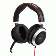 Jabra Evolve 80 Casque Avec fil Arceau Bureau/Centre d'appels Bluetooth Noir_1
