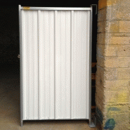 Barrière de chantier portillon plein - id protech_1