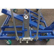 Base roulante tractable à plateau inclinable et ergonomique pour l'industrie Automobile_1