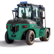 Location courte durée - Chariot élévateur thermique Mitsubishi FD100N3 Trexia ES 10000 kg - Diesel_1