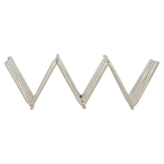 Support pour 3 mini tacos en inox 11,8x5,1x3,7cm_1