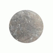 X Cross table de bistrot avec piètement noir + plateau HPL Galaxy Marble Ø70 cm_1