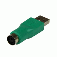 Adaptateur Souris PS/2 vers USB - USB A Mle - PS/2 Femelle_1