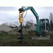 Tarière pour midi pelle de 5t à 15t - tk16_1