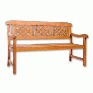 Banc de jardin orlando bois d'eucalyptus – MTF – 3 places – 2nab2173_1