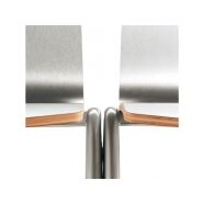 Bullet XL V917 - Chaises empilables avec système d'accrochage - Gamme Dynamica - Designer Jan Sabro_2