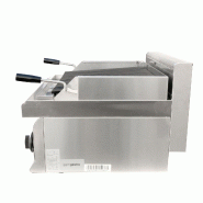 Grill à gaz en pierre de lave - 10,6 kW - Grille inclinable  - Mario 600 | GGM -GLGK66-E_1