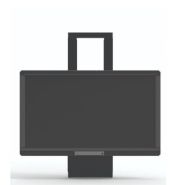 Support mural/sol motorisé - MIP Mot Flex Zero avec réglage électrique de la hauteur_1