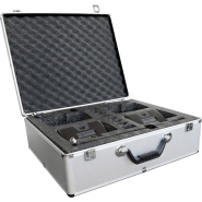 Valise étanche de transport - 8 micros HTX-28 BST avec mousse découpée sur mesure_1