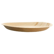 Assiette ronde feuille de palmier Ø23x2cm - par 100_1