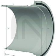 Bride conique avec embout acier - Différents diamètres nominaux disponibles_1