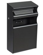 Cendrier mural Kopa - Hauteur 630 mm - Largeur 140 mm - Longueur 300 mm - Capacité 2L - Coloris variés_1