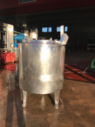 Cuve inox d'occasion 500 litres avec demi-canne et isolation thermique - référence : c5197_1