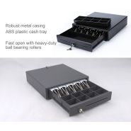 Dw415 - tiroir caisse électronique Sunany - 7.0 kg - boîtier métallique robuste et ouverture rapide_1