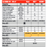 Échafaudage MAG 42 - LOT 96 m2 - Classe 3 : 200 kg/m2 - Longueur 16 m et Hauteur 6 m - Ø 42 mm galvanisé_1