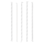 Paille papier flexible rayée coloris assor s/sachet Ø0,60x23cm - par 250_1