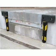 Butée de quai rectangulaire en caoutchouc haute résistance - 300x250x105mm - Réf. 26331_1