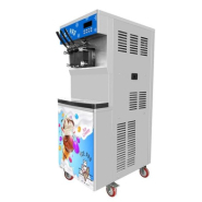Machine à glace italienne 3,1 KW - agitateur dans les bacs, compresseur TECUMSEH, moteur MITSUBISHI silencieux - BKNB46_1