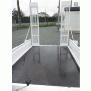 Remorque porte-engins 2 essieux - Appro Utilitaires - Carrosserie artisanale Caillaud - PTAC 3500 kg_1