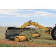 RT 1000 - Andaineur à tapis ROC SRL - Récolte efficace avec tracteur 100 HP pour andains jusqu'à 10 mètres_1