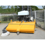 Balayeuse 380L - Montage sur chariot élévateur, chargeuse, tracteur ou chargeur agricole - Disponible en location_1