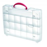 Boîte de conditionnement en plastique 325x255x56mm - 14 ou 21 compartiments - BC 193 - PP transparent_2