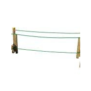 Circuit d'équilibre enfant en bois lamellé-collé et corde en polyester - 3,36 x 0,9 x 1,26 m_1