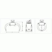 Grappin spécial lobster - Wimmer pour enrochements et démolition_1