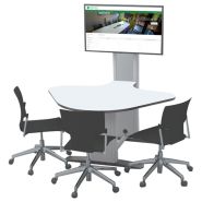 Table collaborative Aratabsyn - robuste et élégante avec système électronique intégré_1