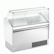 Vitrine de présentation glacier 13+13 bacs - ESTI Multicouleurs | Ggm - Blanc_1