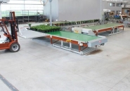 Buffer Javo - Convoyeur de tri pour pots et plateaux avec tapis haut de gamme et robots intégrés_1