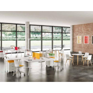 Bureau d'angle professionnel X3 - Ref : X3L0114_1