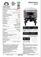 Four à pizza hybride rotatif MFRO130DLG - 10-11 pizzas - Manna Forni_1